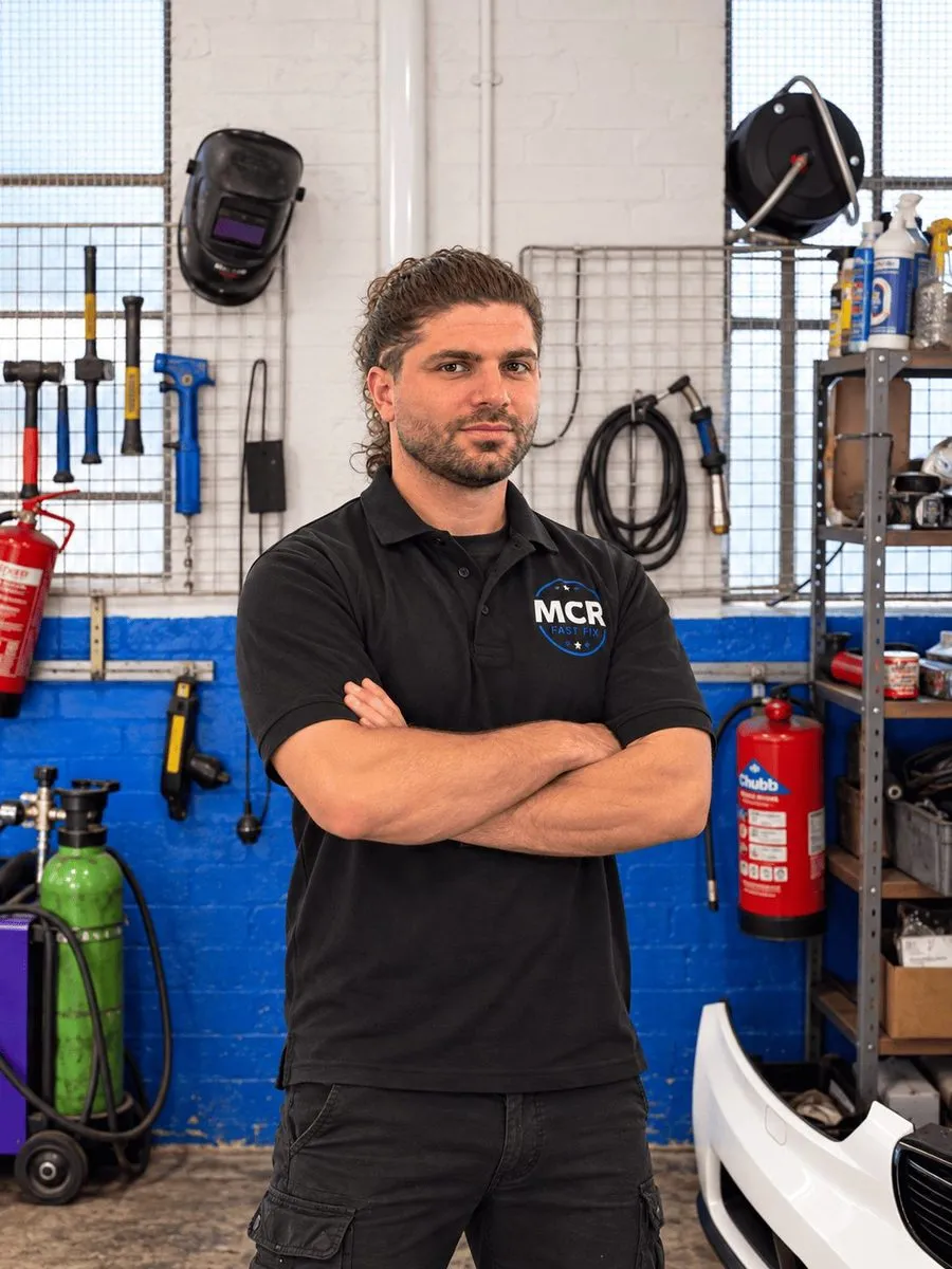 Shahram, Owner, panel and paint at MCR Bodywork Centre